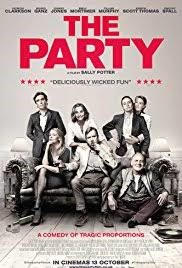 The Party (2017, UK, Dir. Sally Potter, 71 mins, 15)