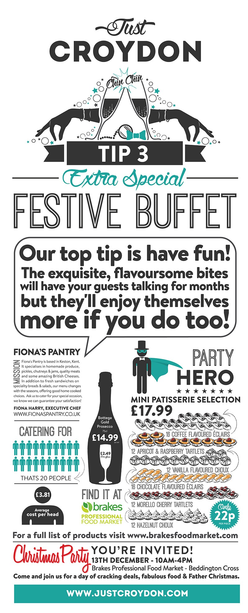 Party Tip 3: Extra Special Festive Buffet