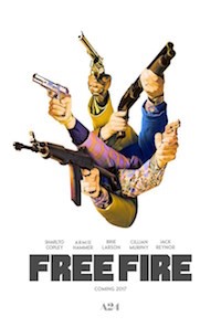 Free Fire (2016, France/UK, Dir. Ben Wheatley, 90 mins, 15)