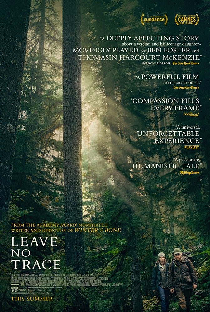 LEAVE NO TRACE (PG) - 2018 USA 109 min