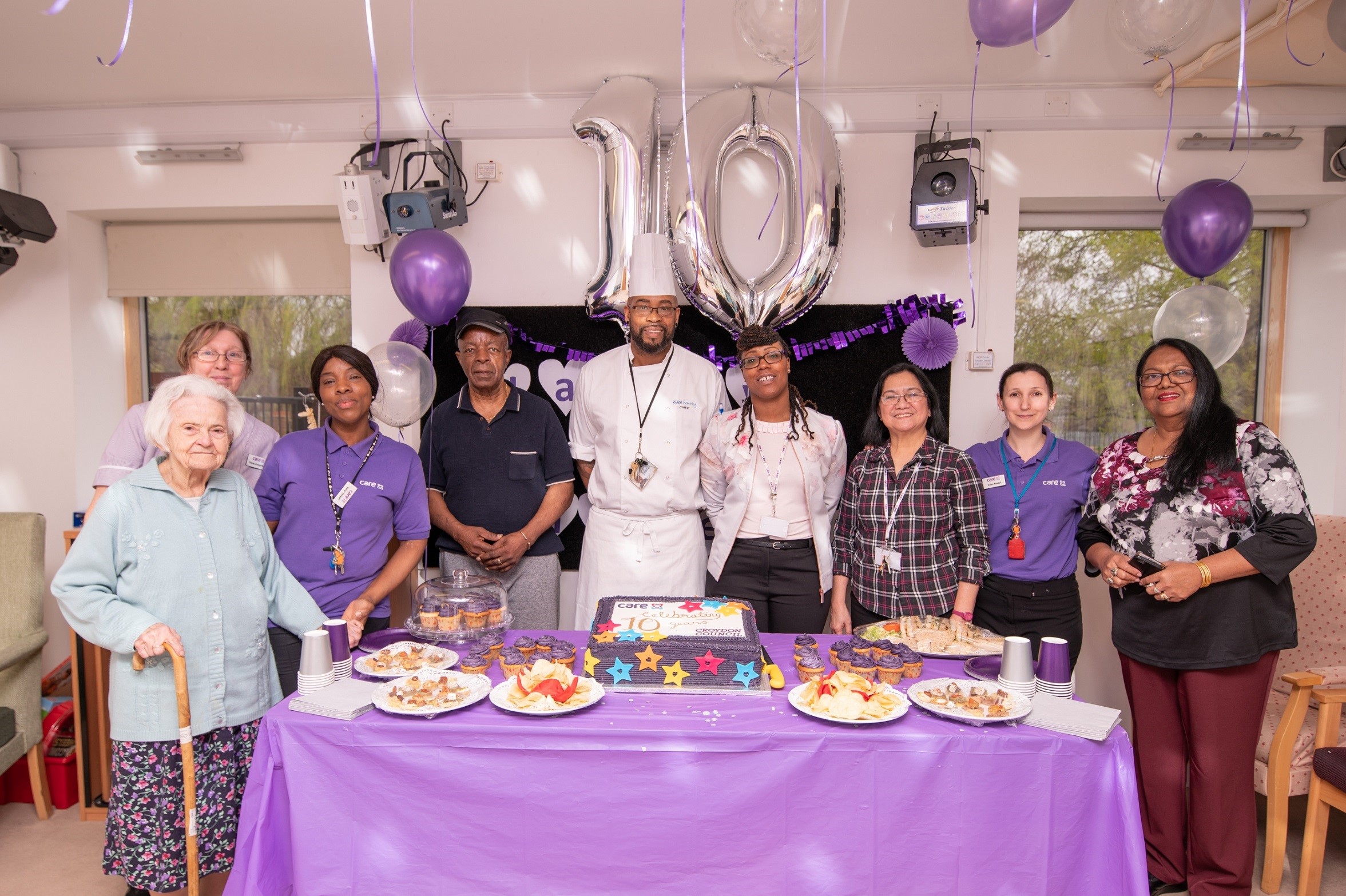 Croydon care home celebrates a decade of memories