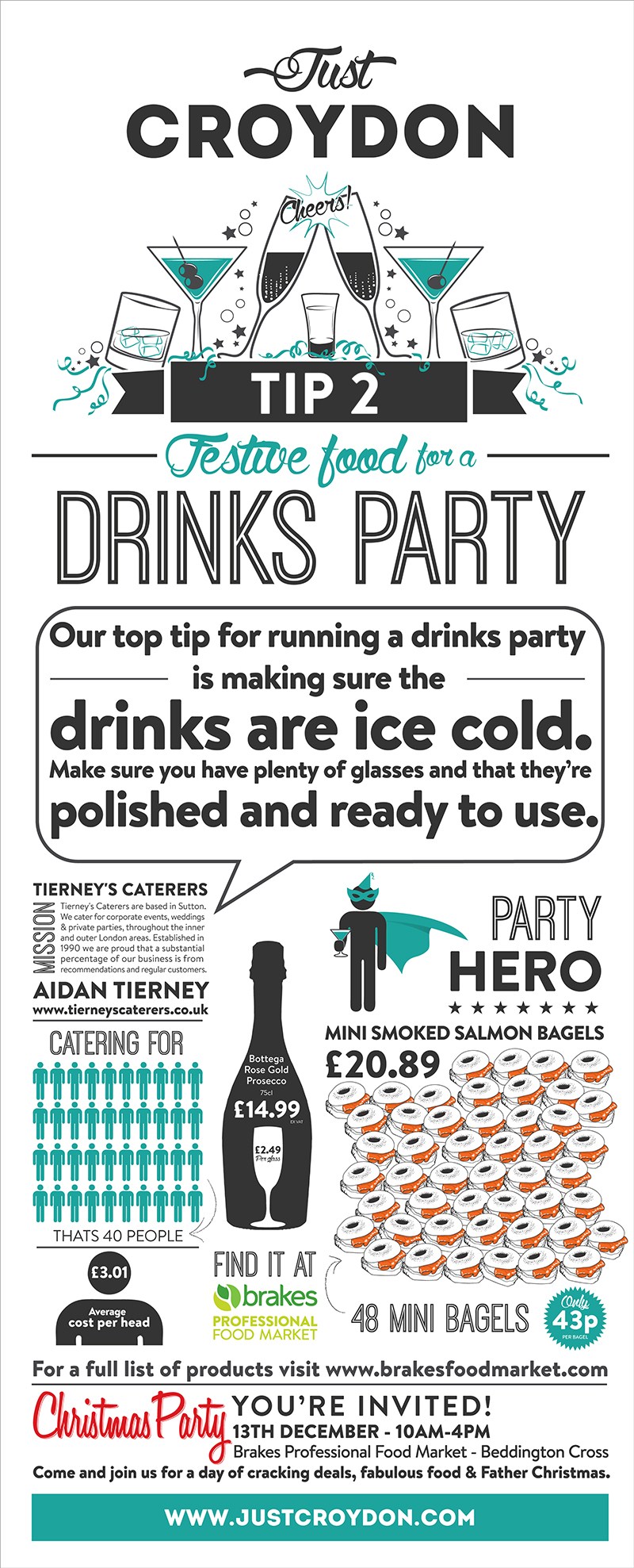 Party Tip 2: Drinks Party