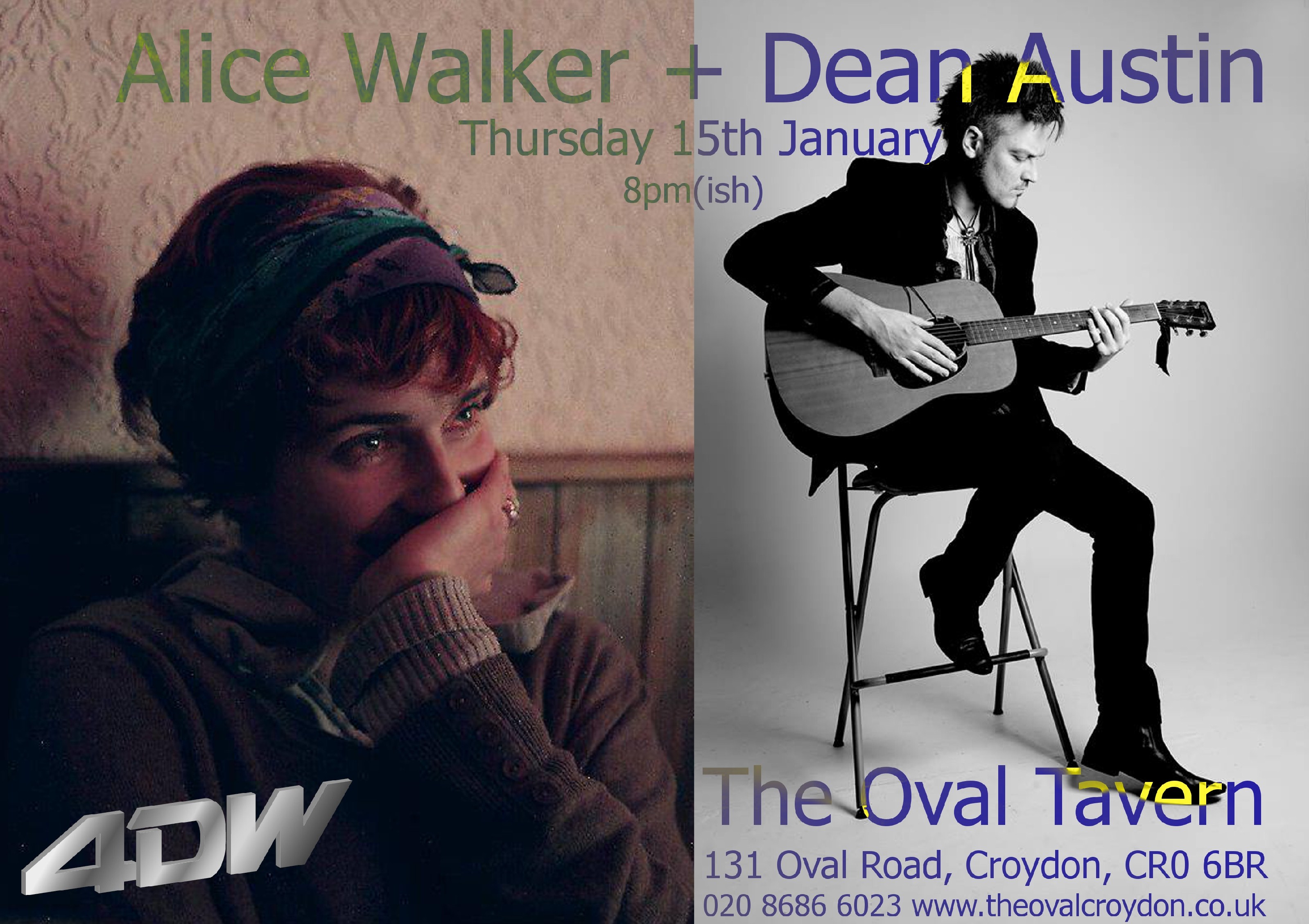 4 Day Weekend: Alice Walker + Dean Austin